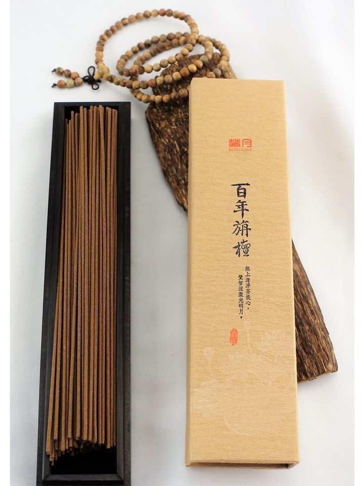 菩月百年旃檀 七吋臥香、檀香、純天然、供佛、打坐、修行、法會、靜坐、通過SGS六十項檢驗、線香、佛教用品