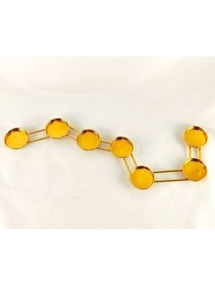 北斗七星酥油燈座、金屬燈架、供燈、供佛、有殼酥油燈專用、佛教道教用品、蠟燭台