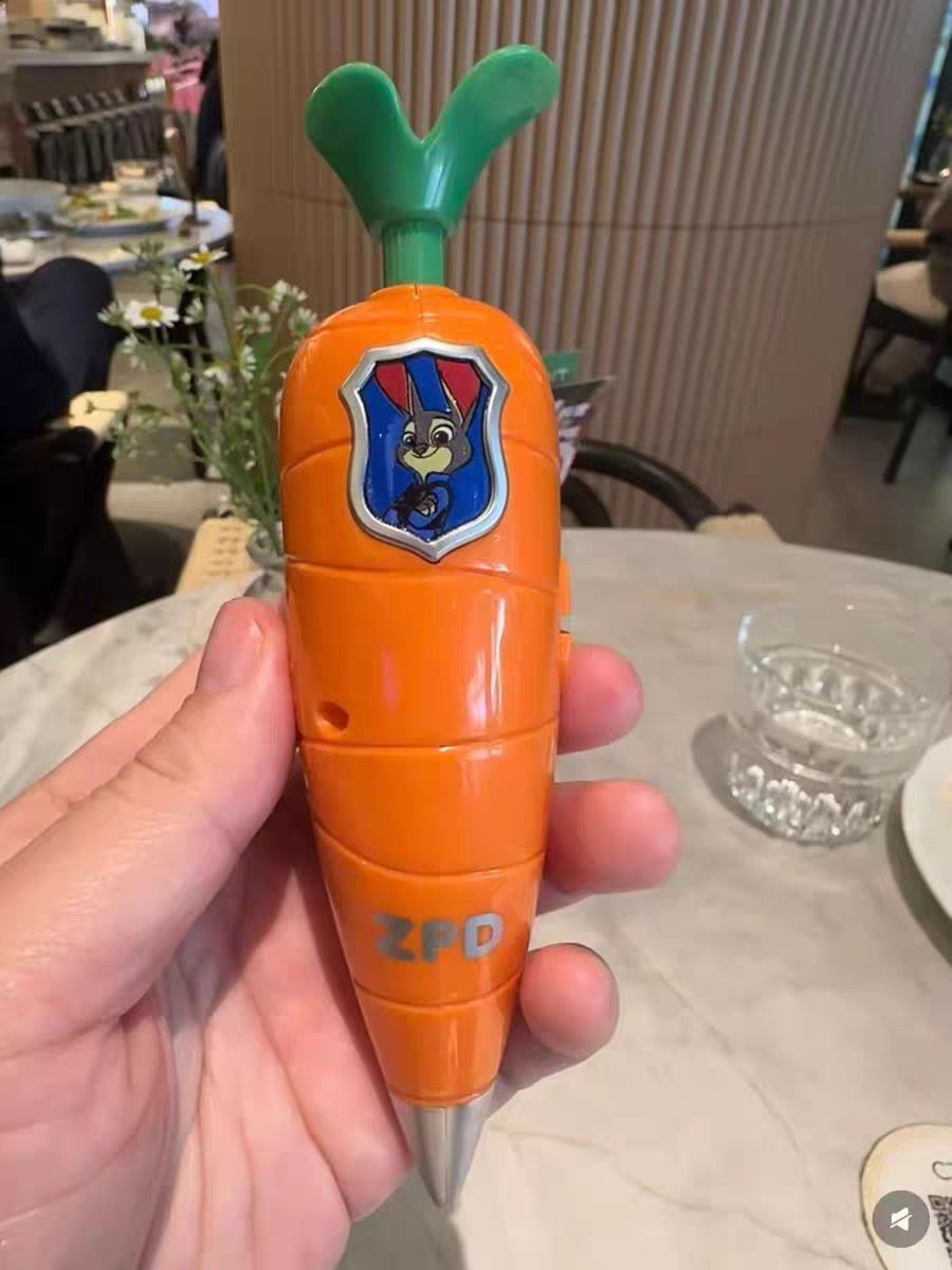 茱蒂胡蘿蔔錄音筆及蓋瑞血清筆