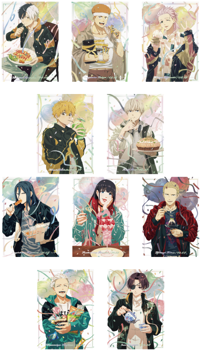 WIND BREAKER 展 生日 卡片 バースデーカード 全新現貨