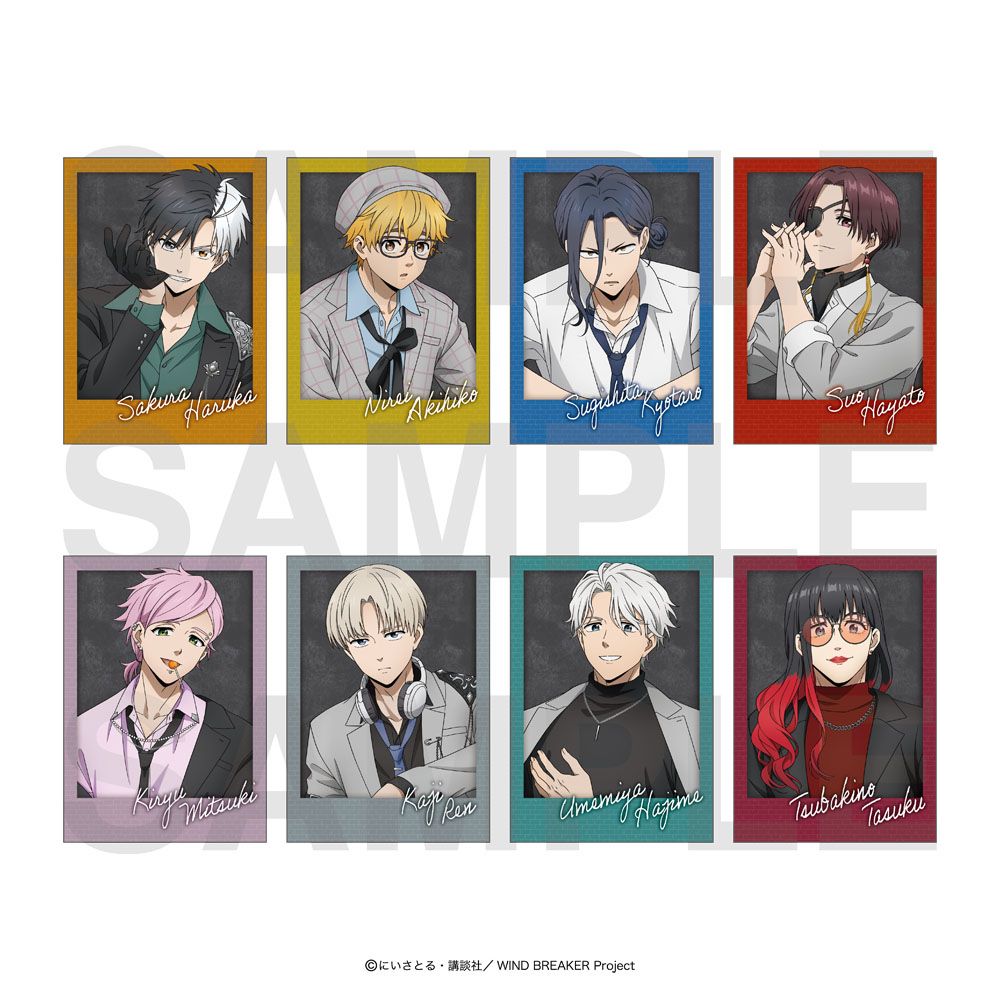 トレーディングインスタントフォト風カード Box 高腳椅系列 拍立得風小卡 抱盒