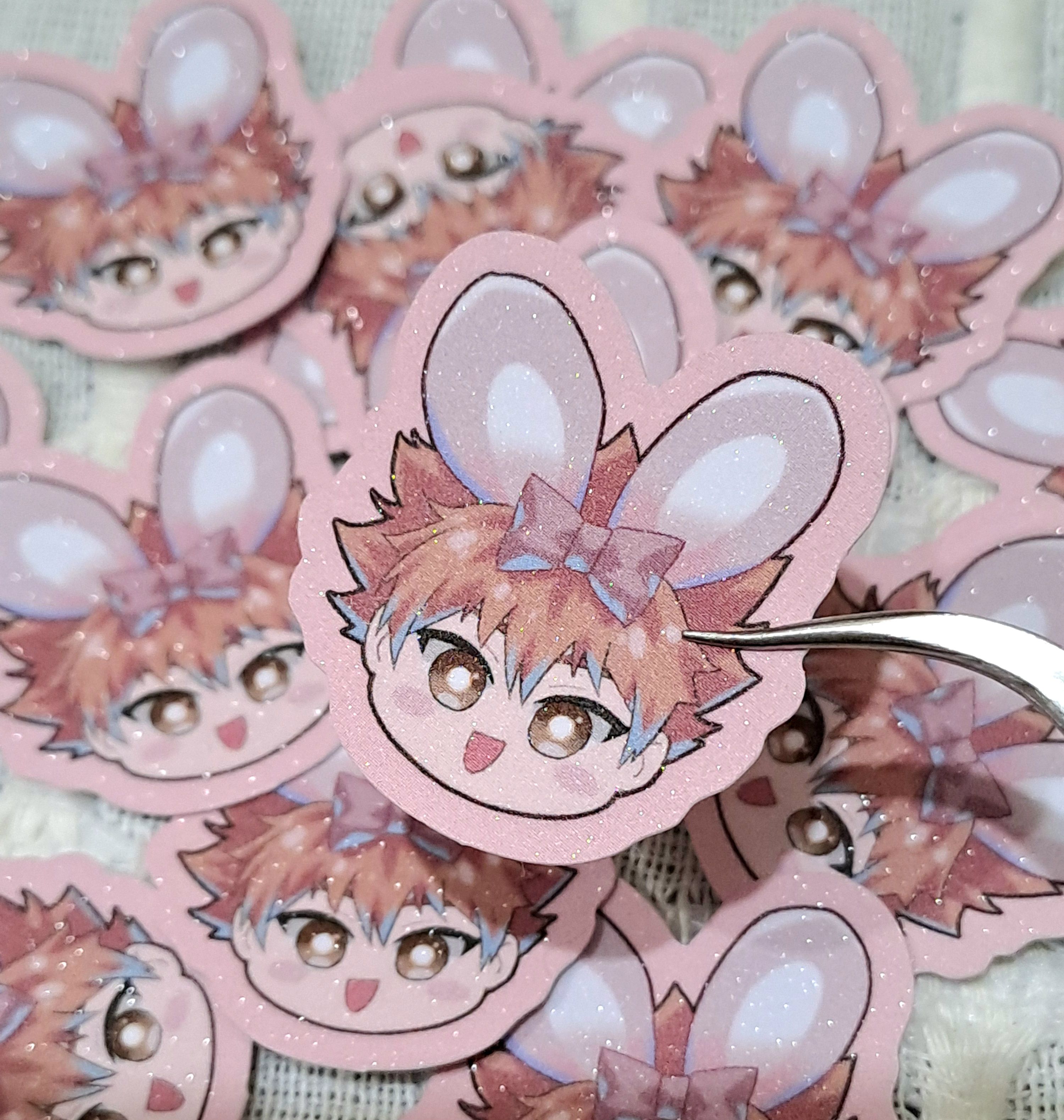 二創 排球少年 閃沙膜全斷小貼紙組