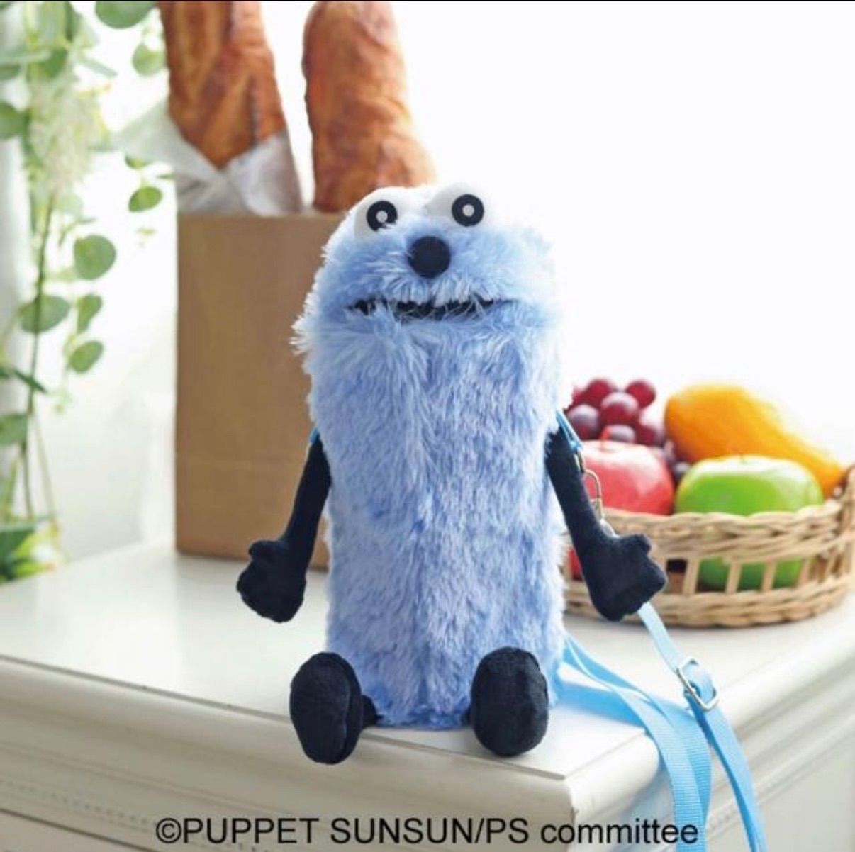 PUPPET SUNSUN 毛絨飲料瓶背包
