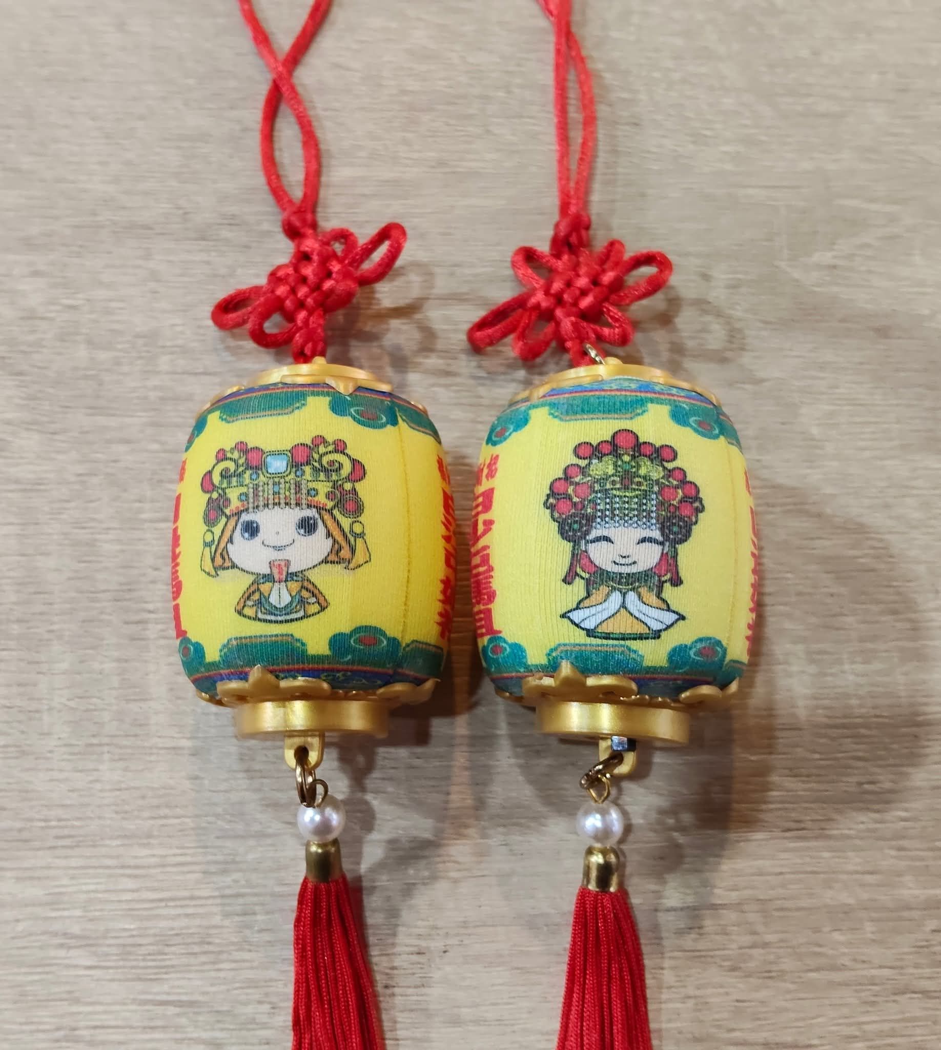 白沙屯媽祖/山邊媽祖LED燈籠吊飾