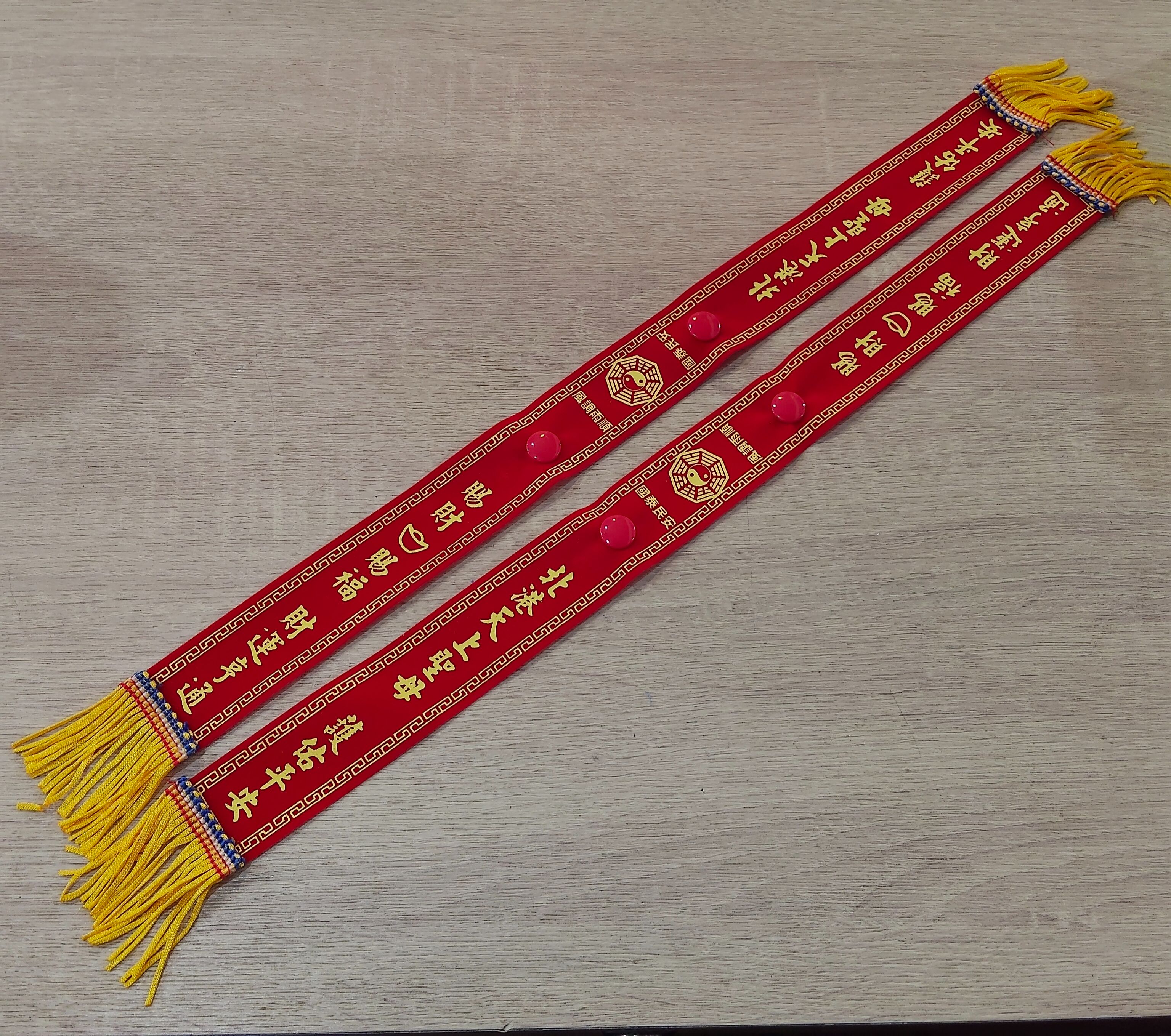 北港/天上聖母絨布小紅綾/有釦