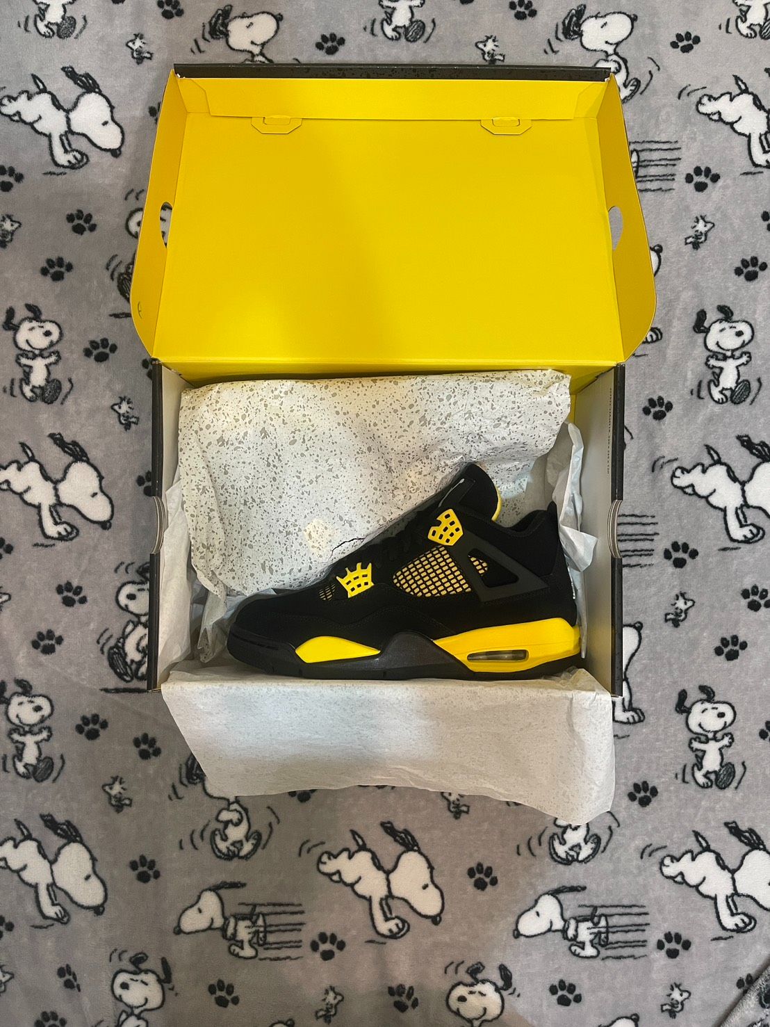Jordan 4 Retro Thunder （2023） DH6927-017 - US8全新