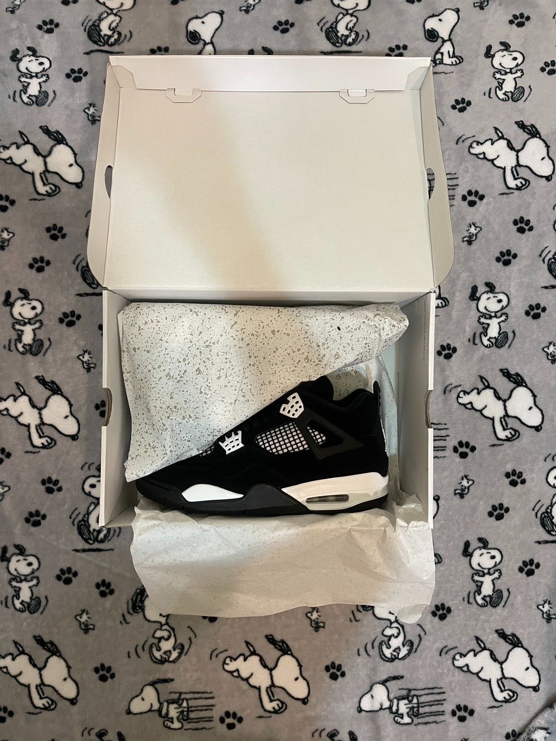 Jordan 4 Retro White Thunder FQ8138-001 - US10.5全新