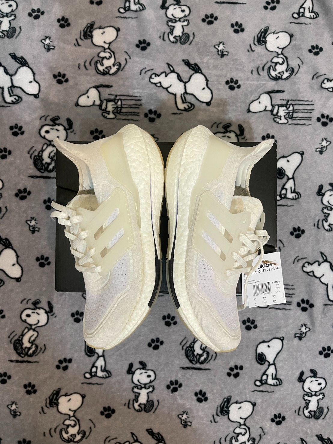 ADIDAS ULTRABOOST 21 PRIMEBLUE W FX7730 - US7試穿