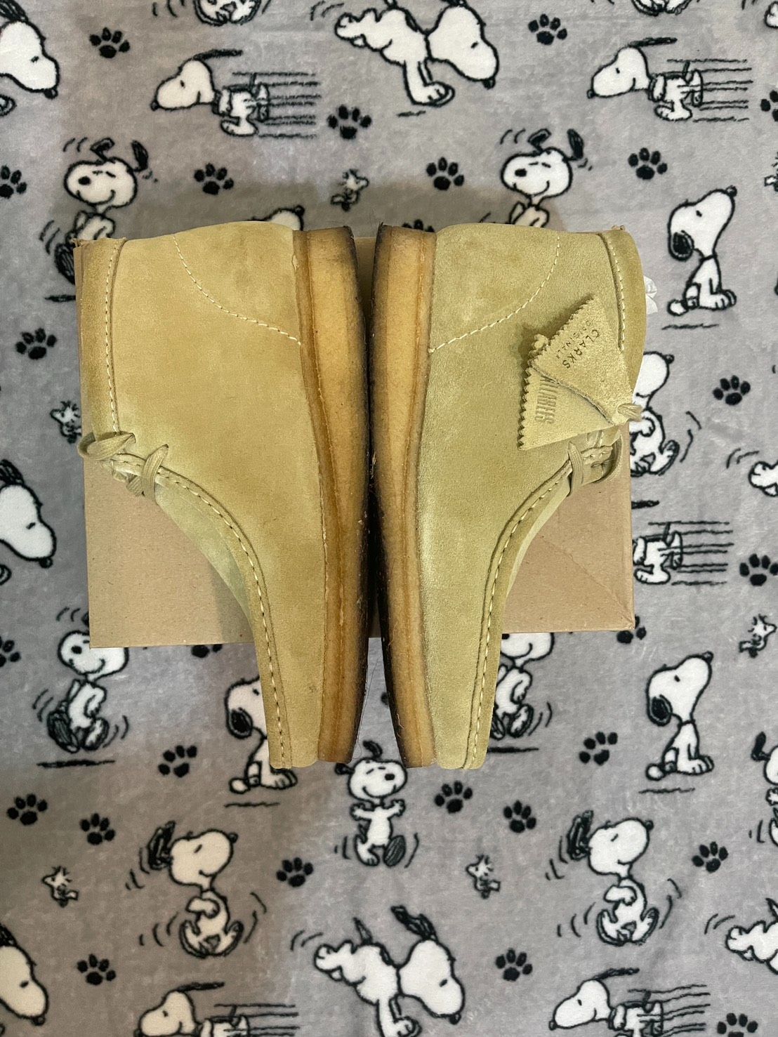 Clarks Wallabee Boot Maple Suede - US8二手