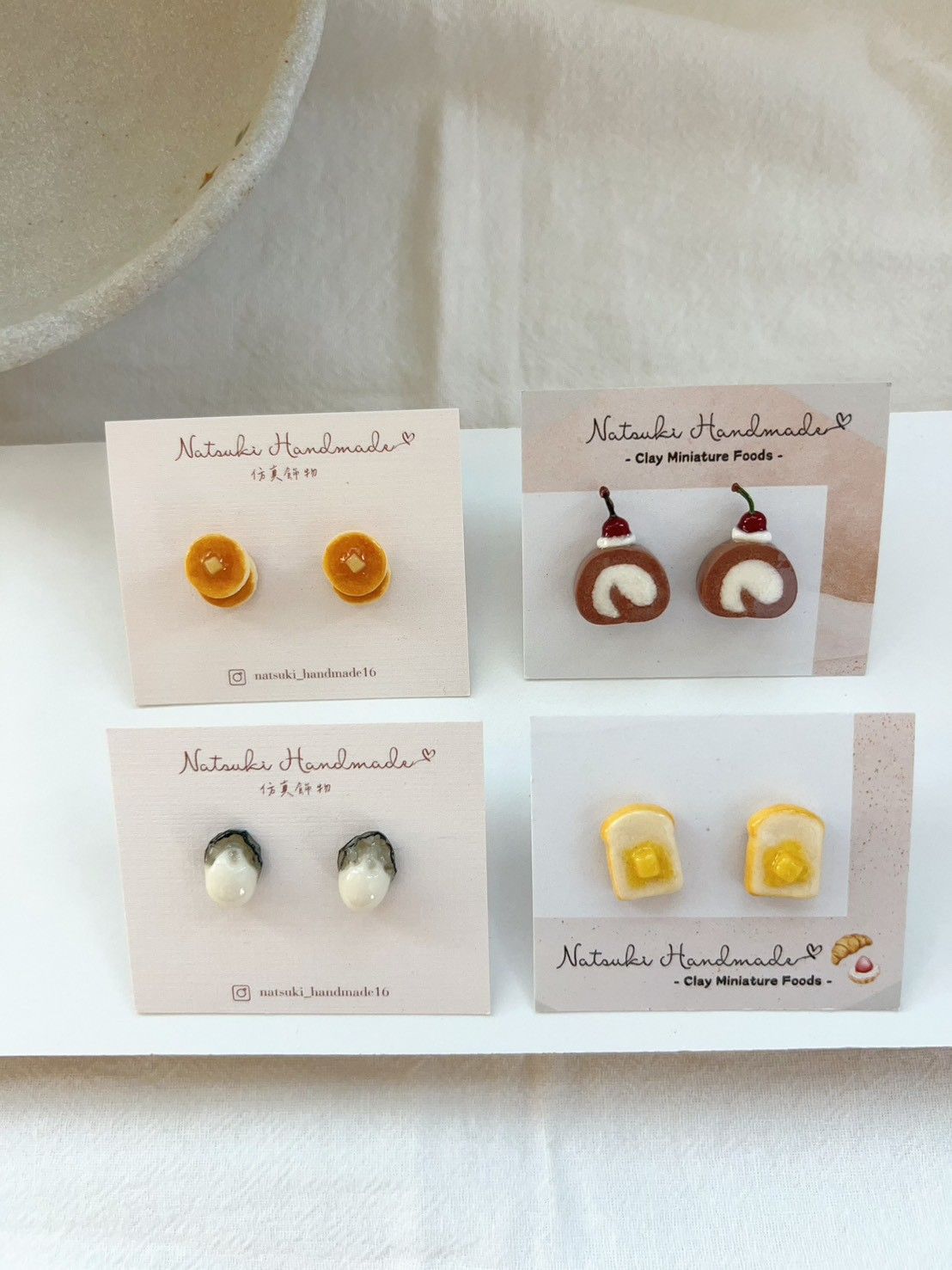 針式貼耳款-此區無法改夾