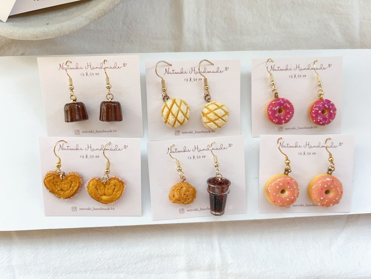 垂墜款耳環-可改夾式