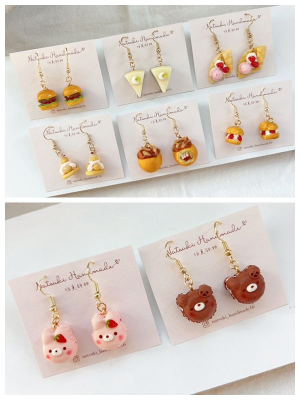 垂墜款耳環-可改夾式