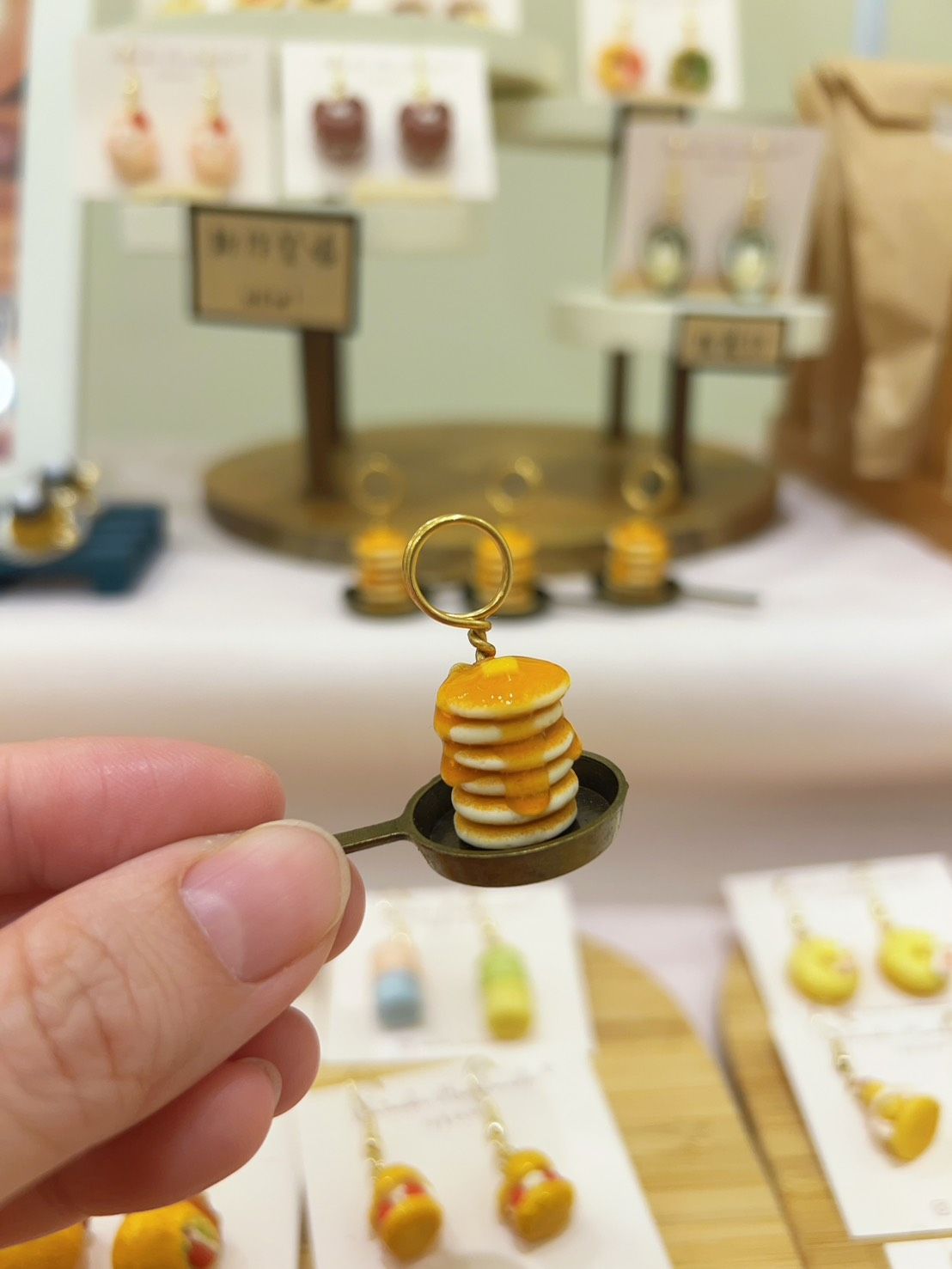 迷你鬆餅留言夾