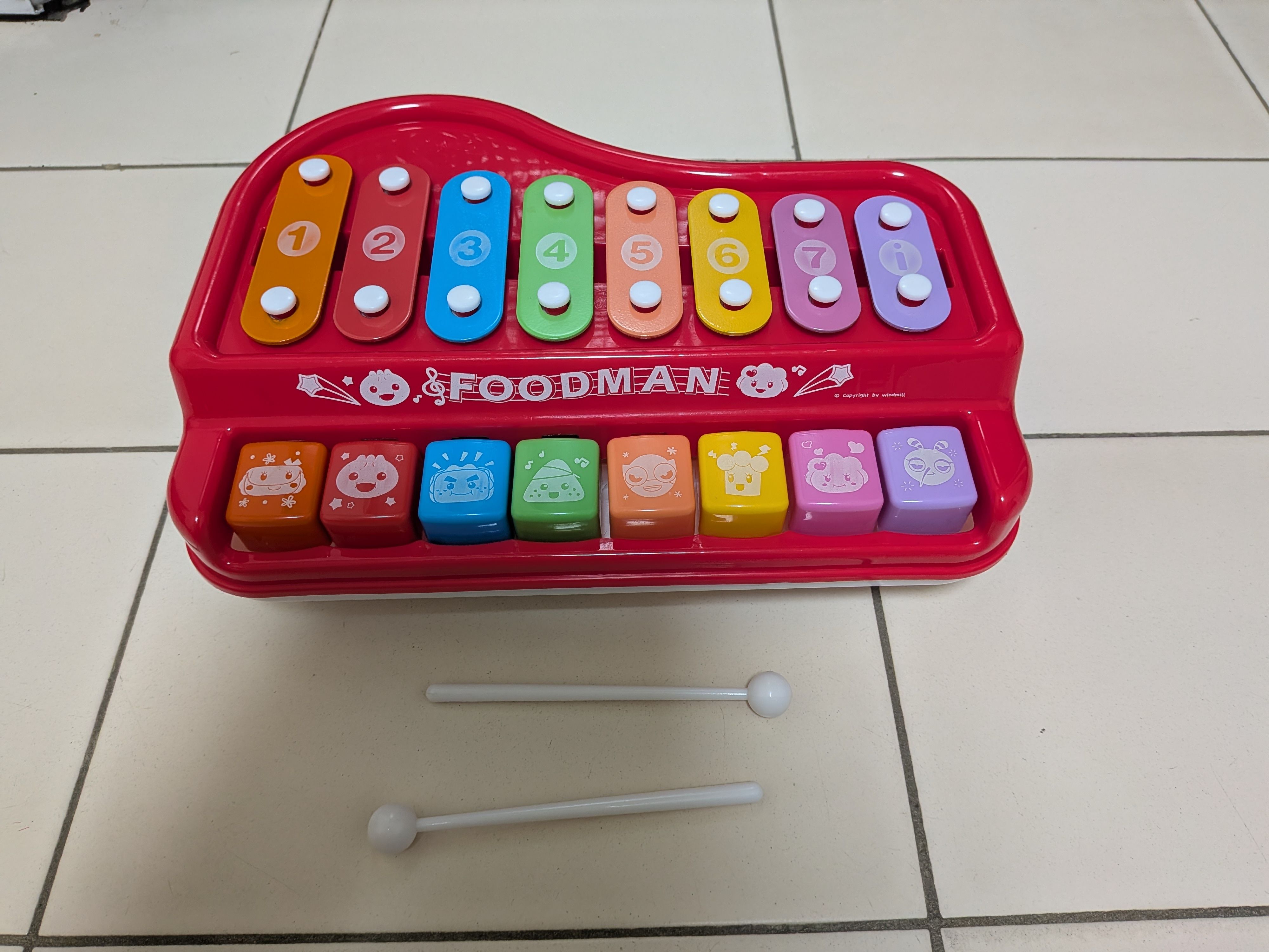 food超人多功能趣味鋼琴