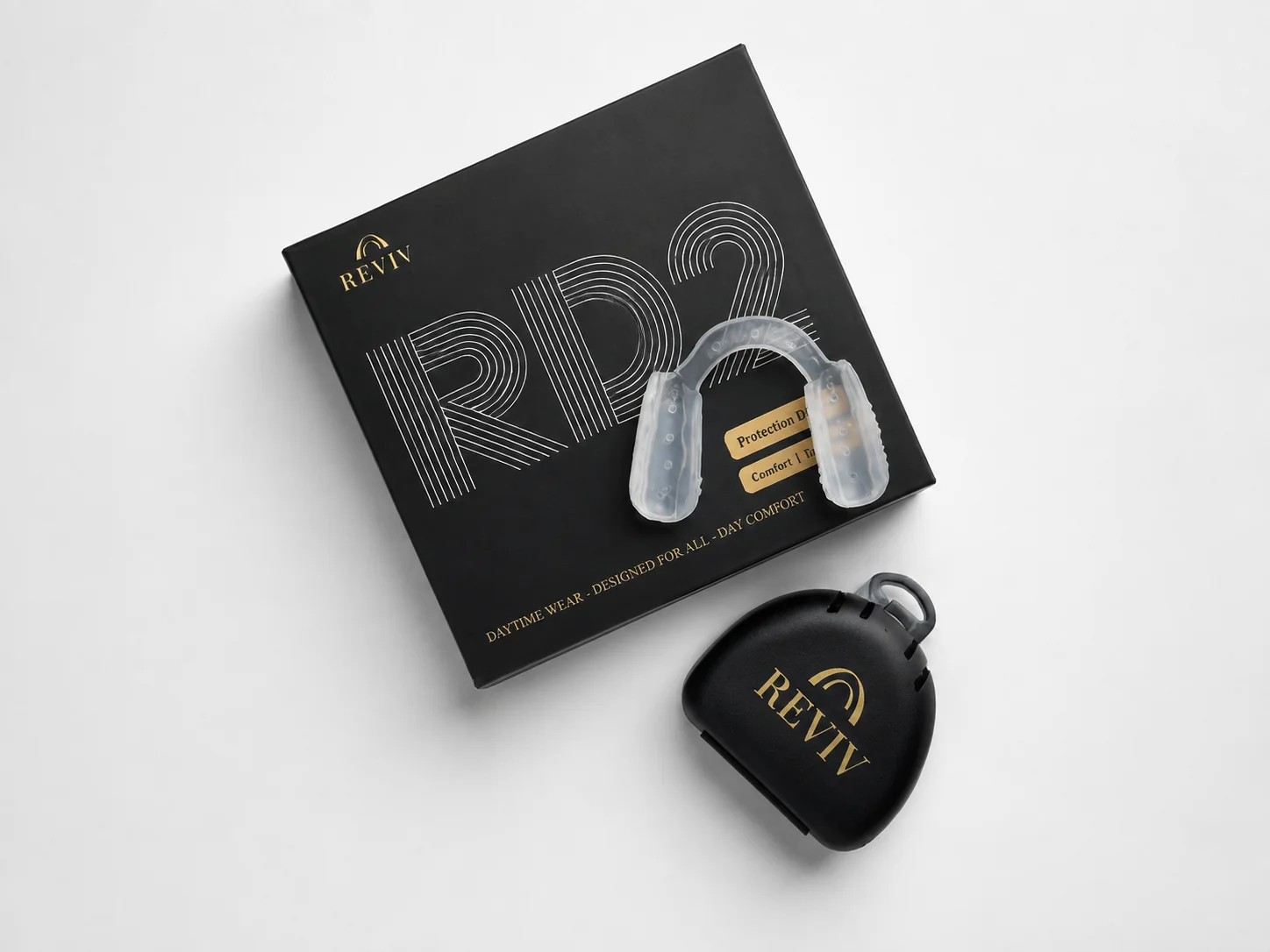 RevivDay RD2 日用護齒套｜日間口腔護具｜輕量配戴設計・磨牙族群日間口腔保護｜成人單一尺寸