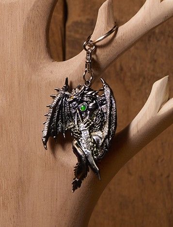 魔物獵人荒野 一番賞D賞金屬鑰匙圈