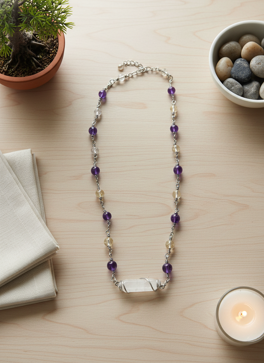 靈感之源｜紫曜純粹醫療鋼能量鏈