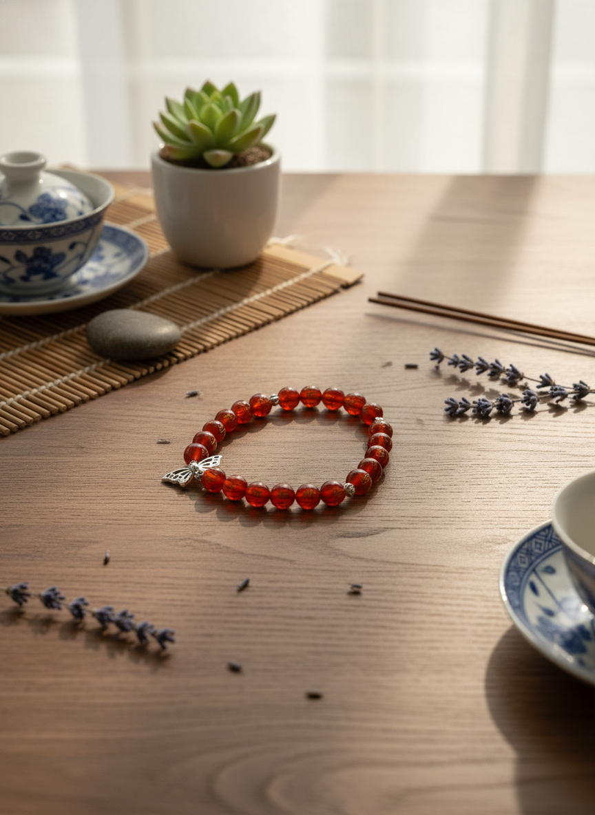 無礙｜心無罣礙，悠然自在 #紅碧璽手串 #心無罣礙 #開運手鍊 #自信養成 #心靈成長 #焦慮緩解 #提升人際關係