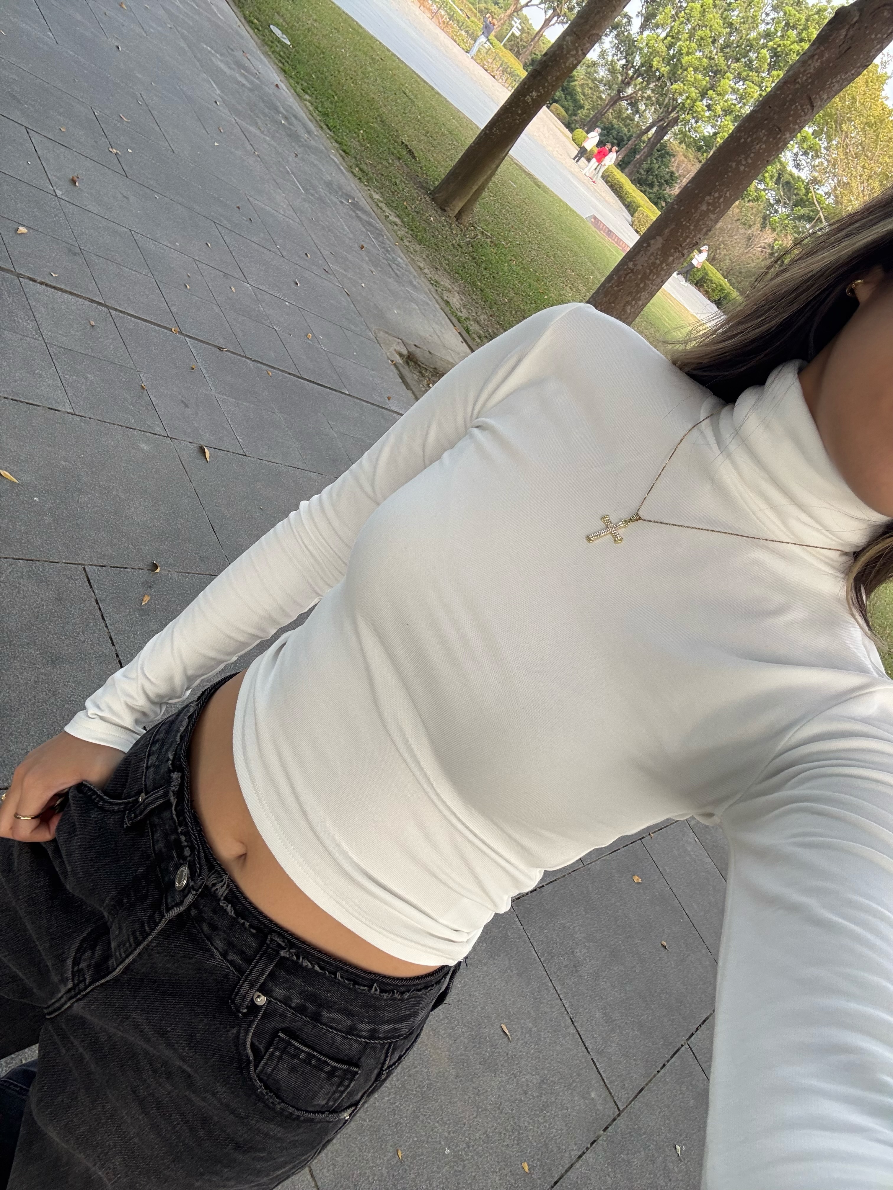 發熱打底必備❤️‍🩹🌡️內磨毛高領很保暖  歐美 高領 打底  修身 彈力貼身 長袖上衣