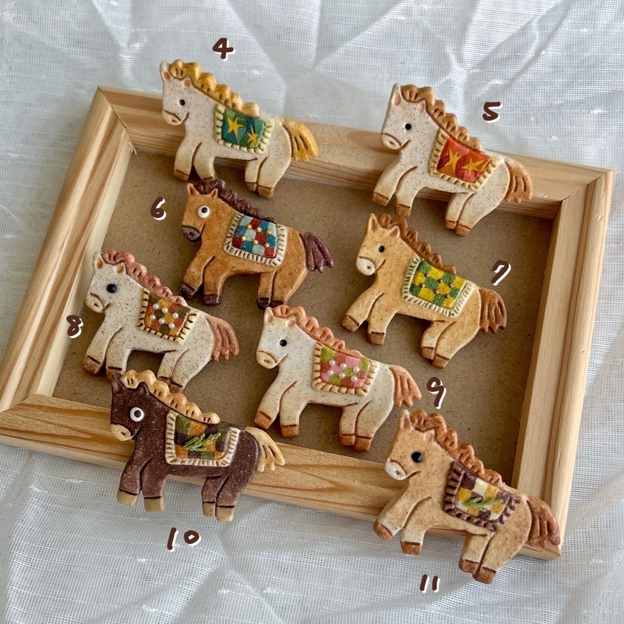 祈願小馬別針（霧面）🐎✨