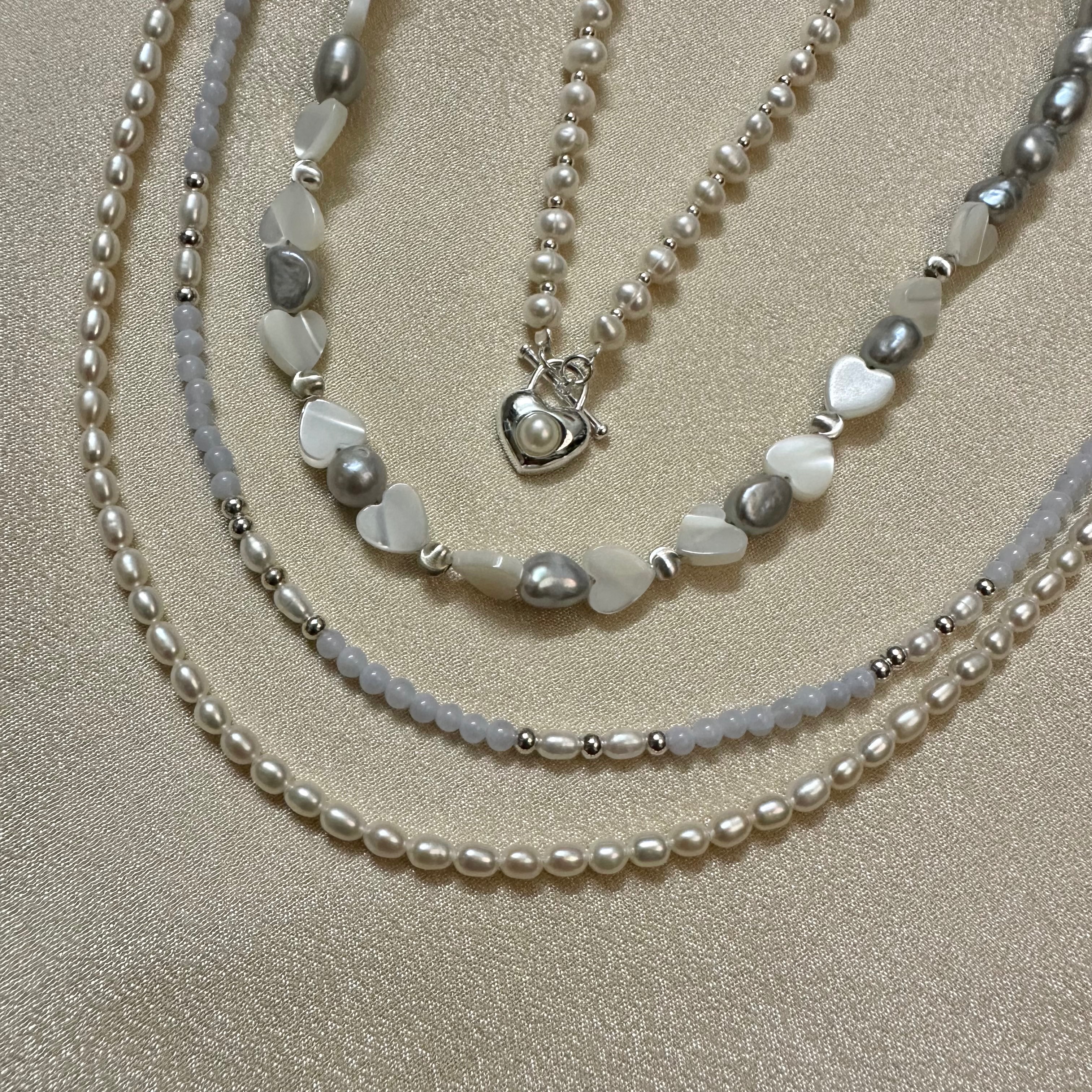 純銀天然珍珠項鍊