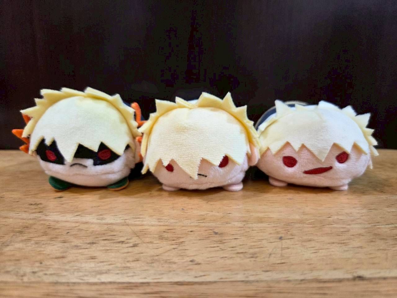 爆豪勝己 JS趴娃 3隻合售 二手