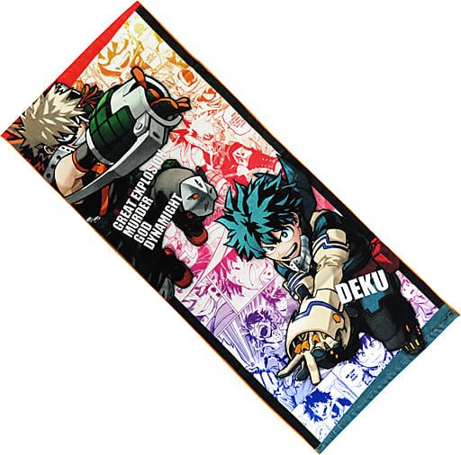 爆豪勝己 浴巾 二手拆檢