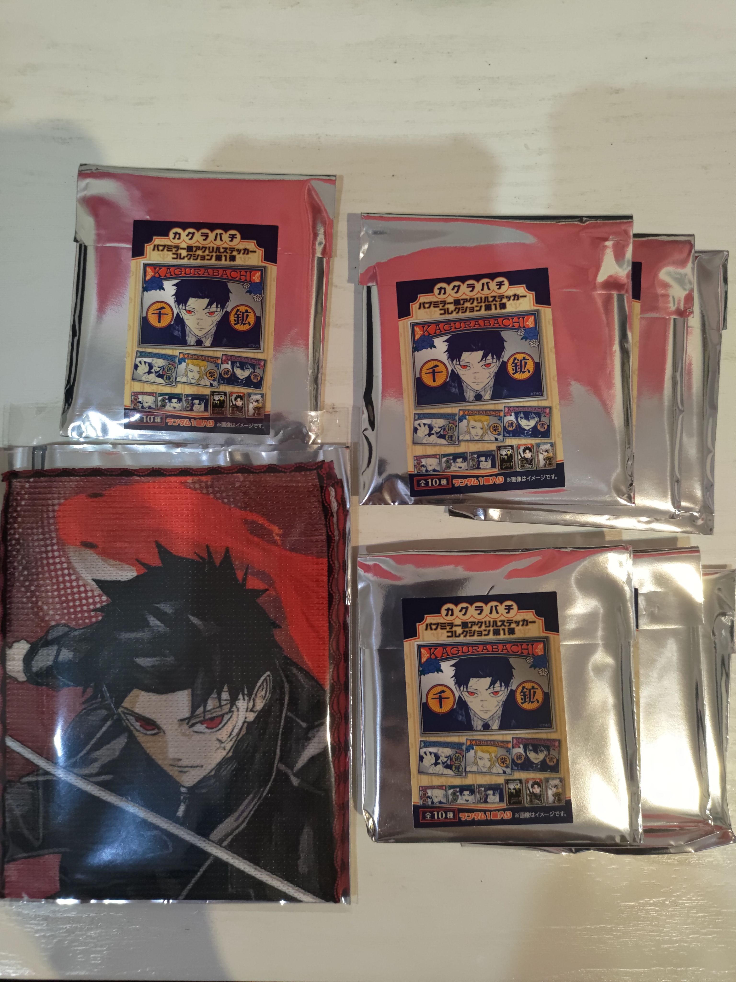 JF2026先行JUMPSHOP神樂缽壓克力貼紙