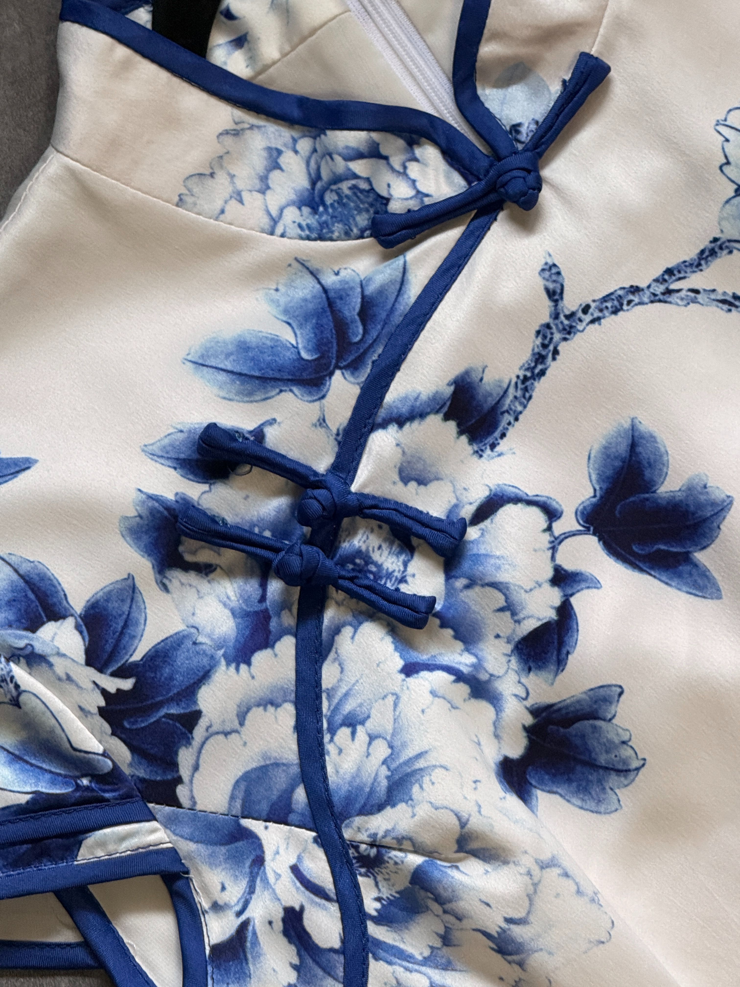 青花（短款）- 標準尺寸 3XL