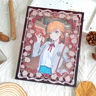 玫瑰舊憶L判展示壓克力卡磚