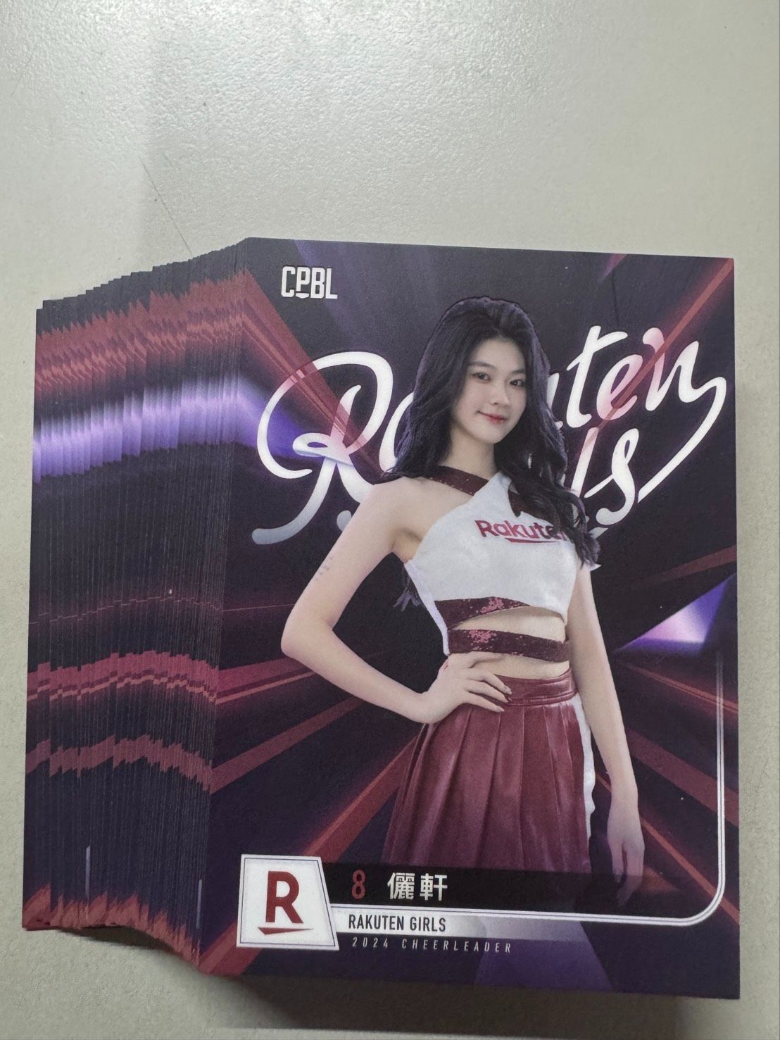 2024職棒球員卡-樂天女孩普卡