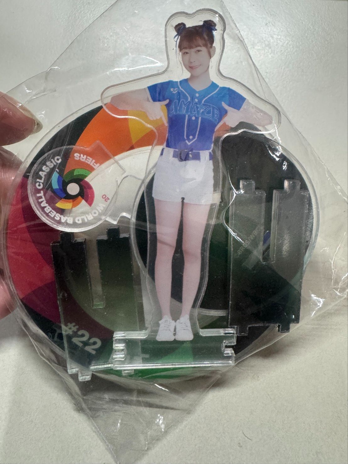 WBC女孩立牌