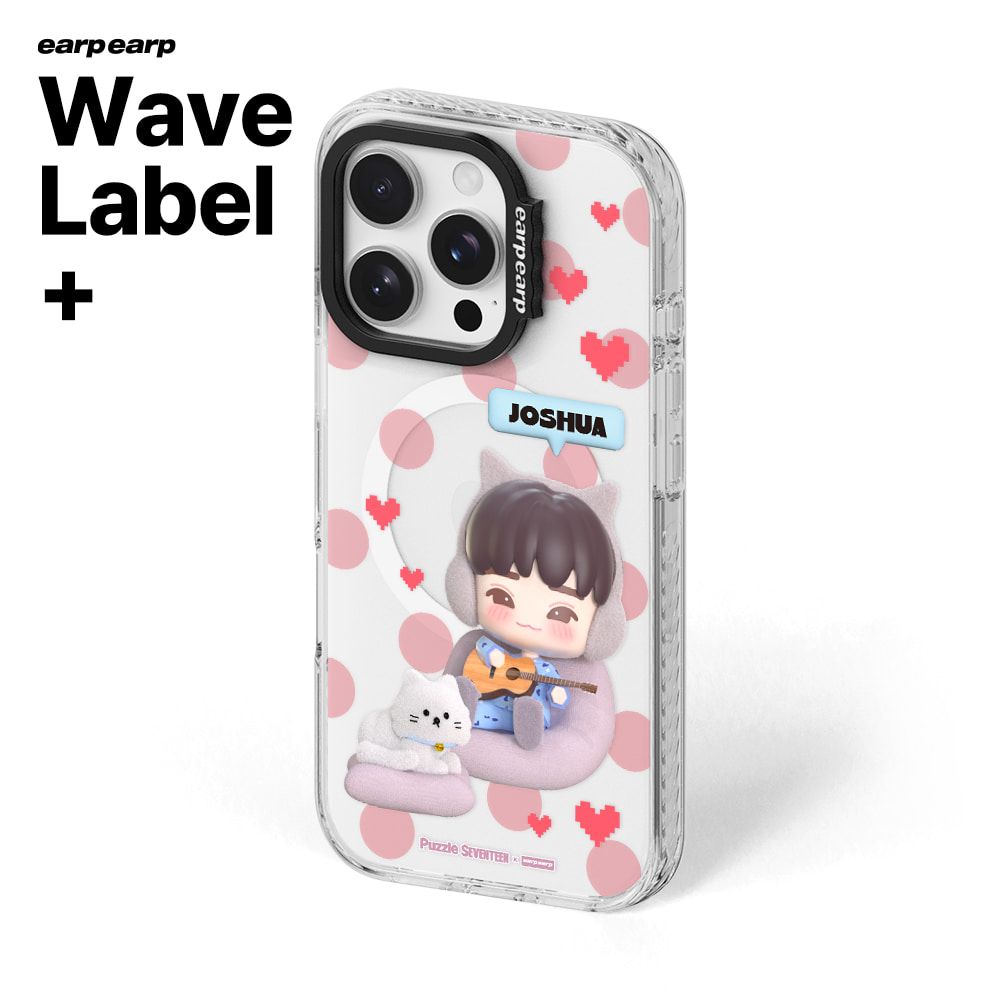 Magsafe CLEAR WAVE LABEL +：JOSHUA