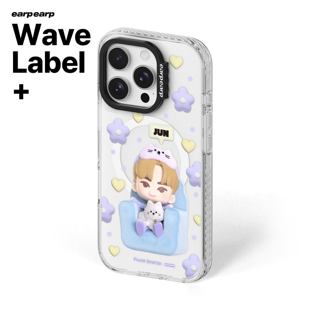 Magsafe CLEAR WAVE LABEL +：JUN