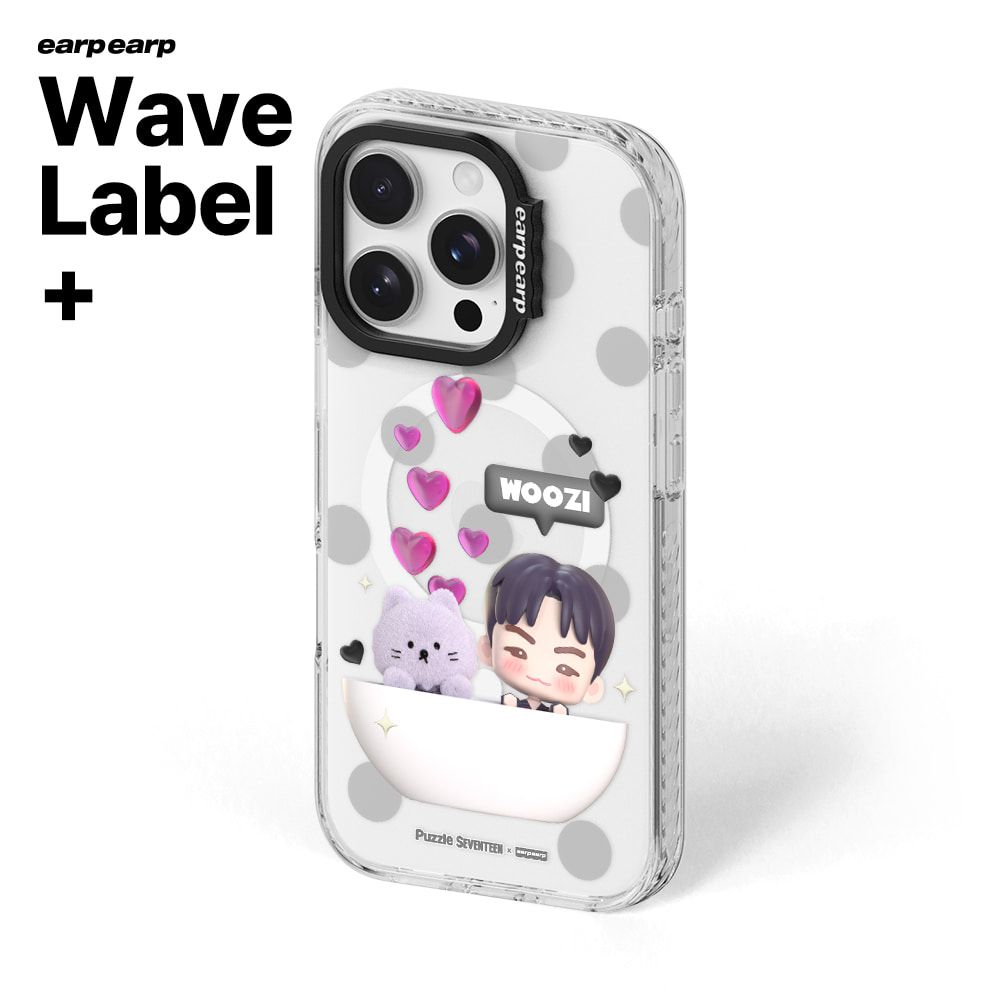 Magsafe CLEAR WAVE LABEL +：WOOZI