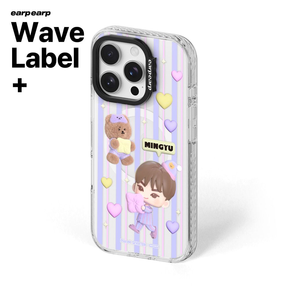 Magsafe CLEAR WAVE LABEL +：MINGYU