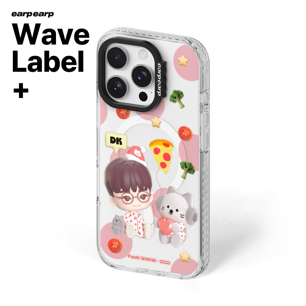 Magsafe CLEAR WAVE LABEL +：DK