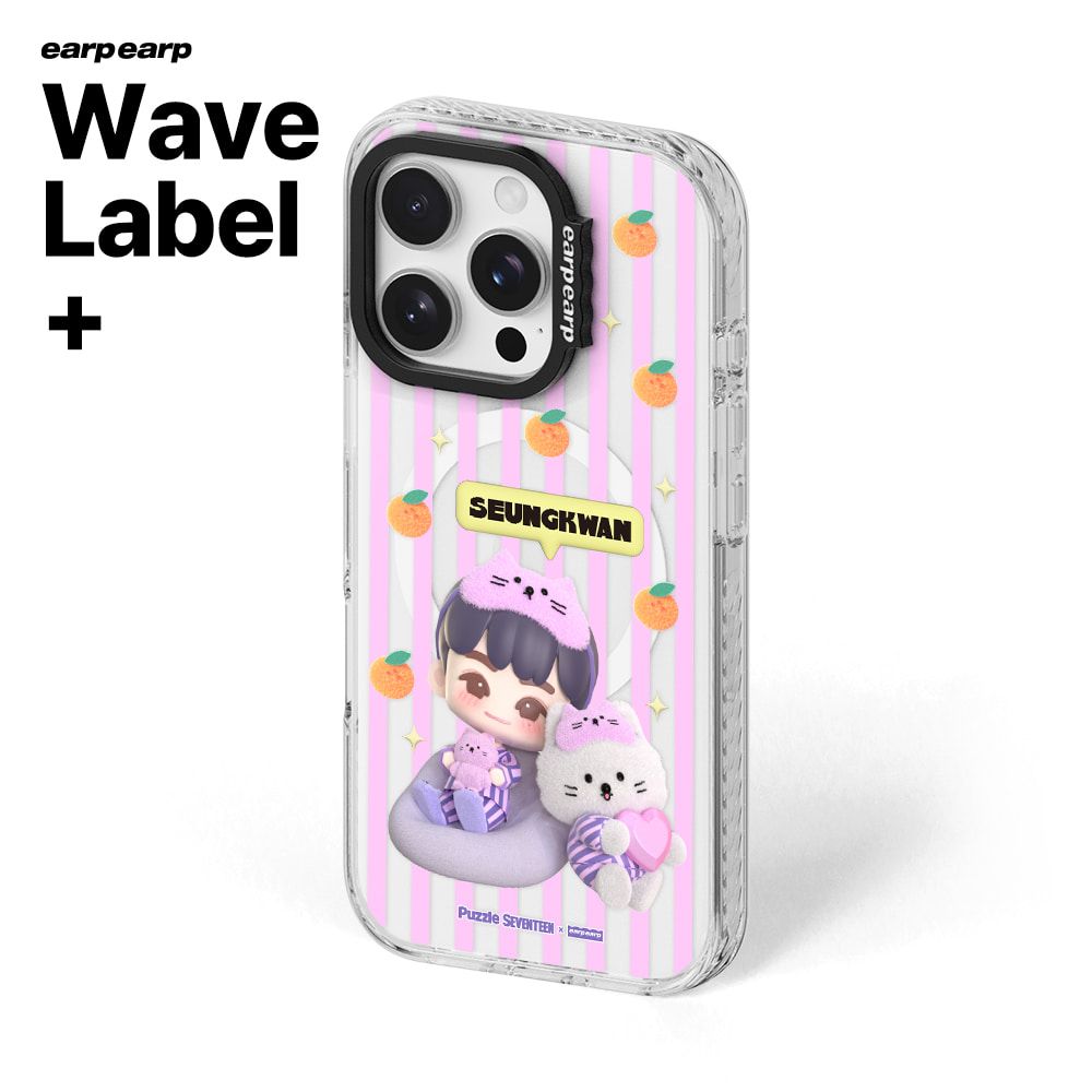 Magsafe CLEAR WAVE LABEL +：SEUNGKWAN