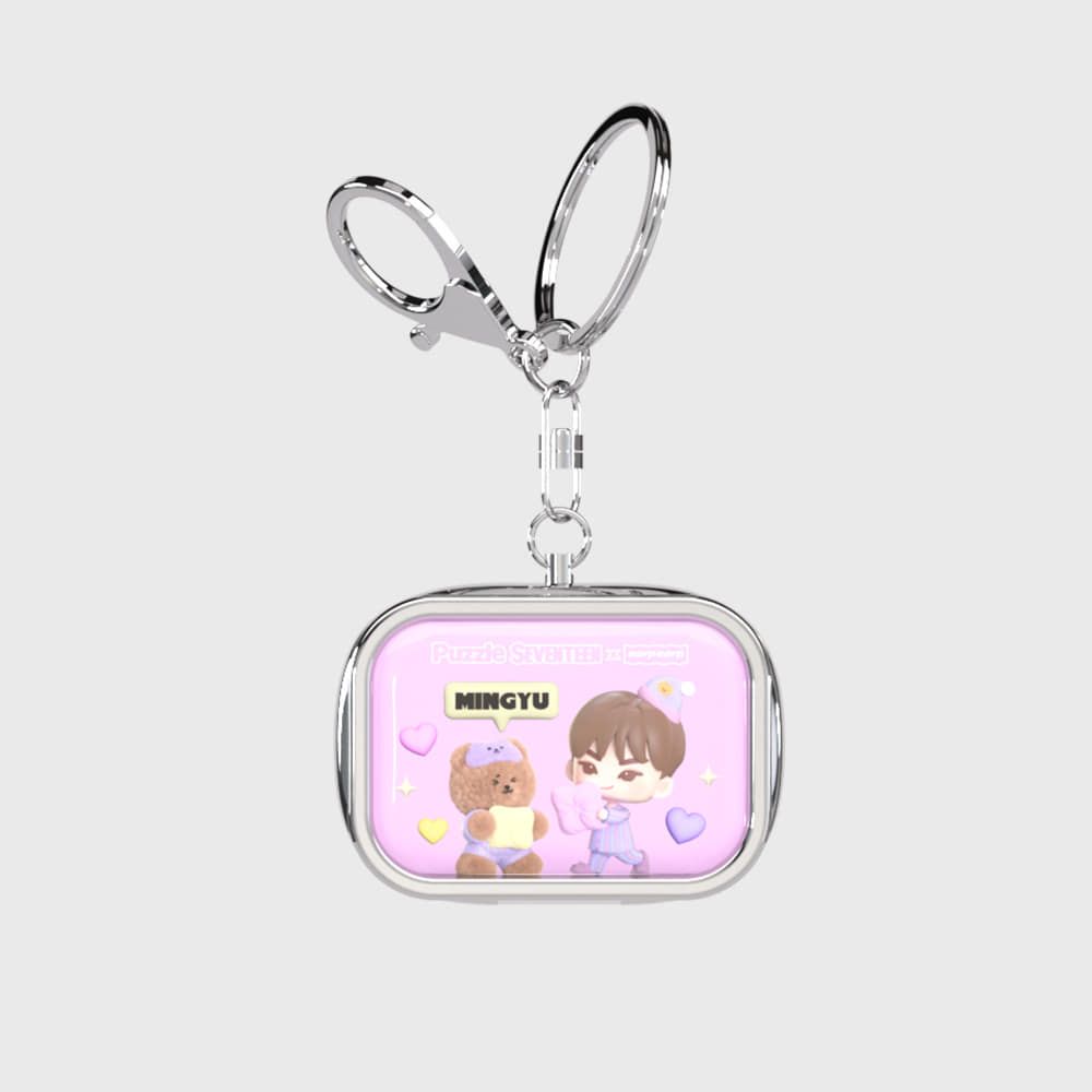 TIN CASE KEYRING：可選成員