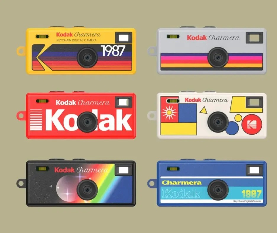 Kodak Charmera 迷你數位相機鑰匙圈確認款