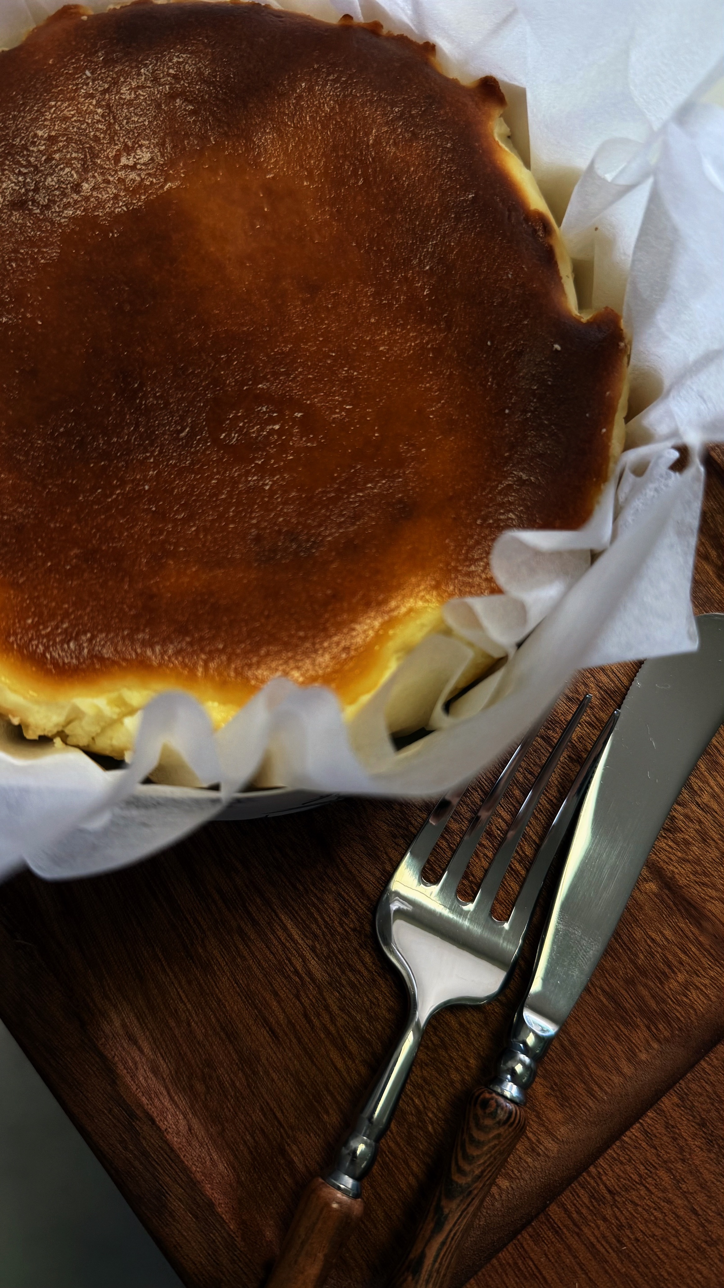 半熟巴斯克蛋糕_原味重乳（有餅乾）