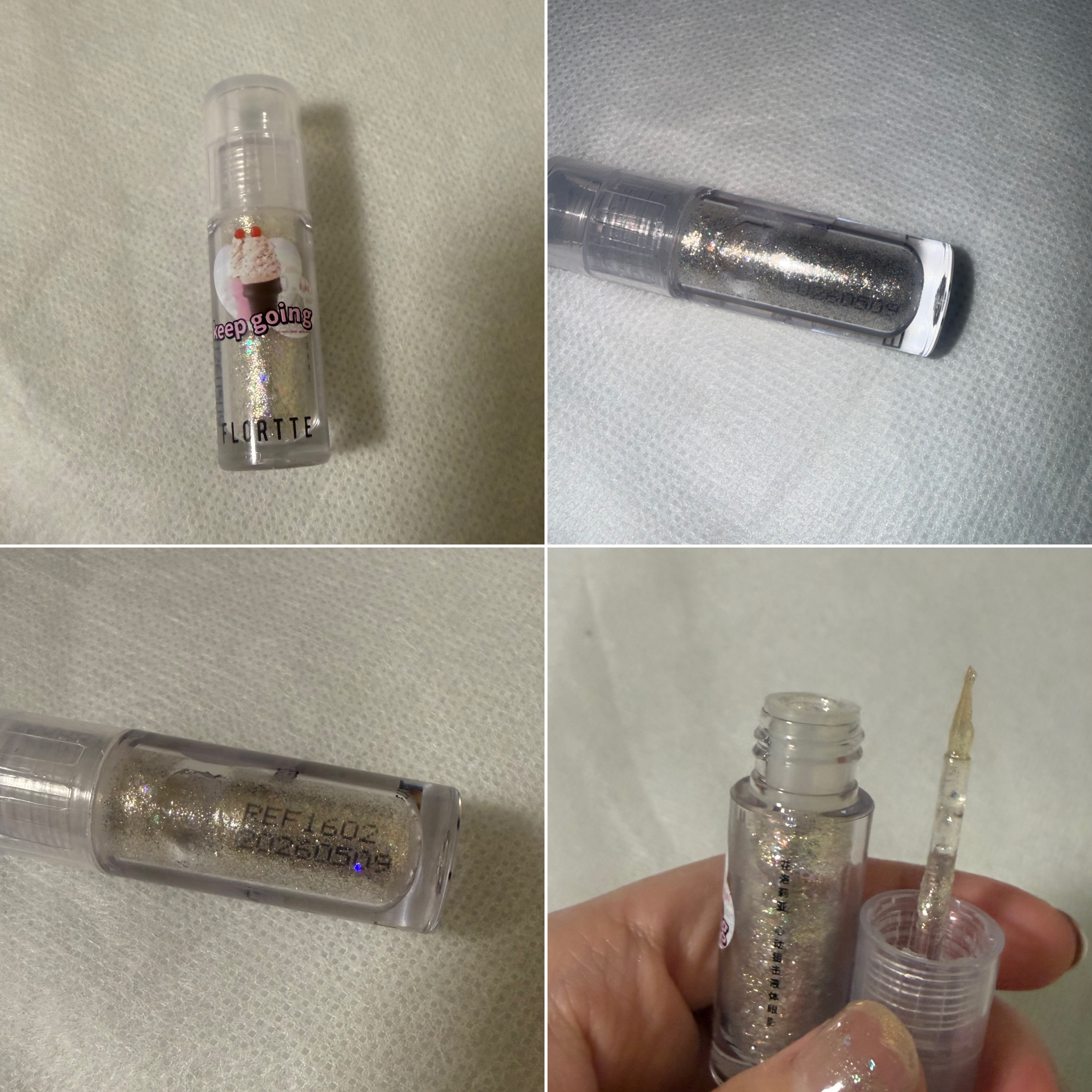 FLORTTE 花洛莉亞 心動狙擊液體眼影 #03 冰淇淋化了