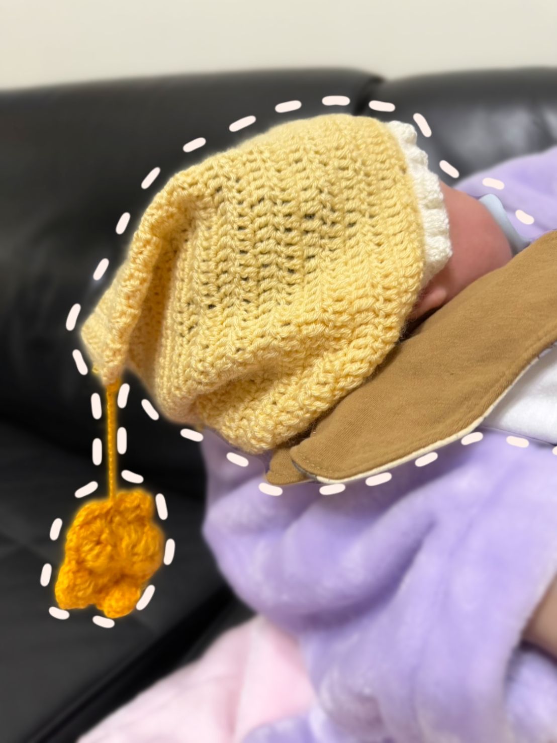 𖤐⭒๋࣭小星星守護帽