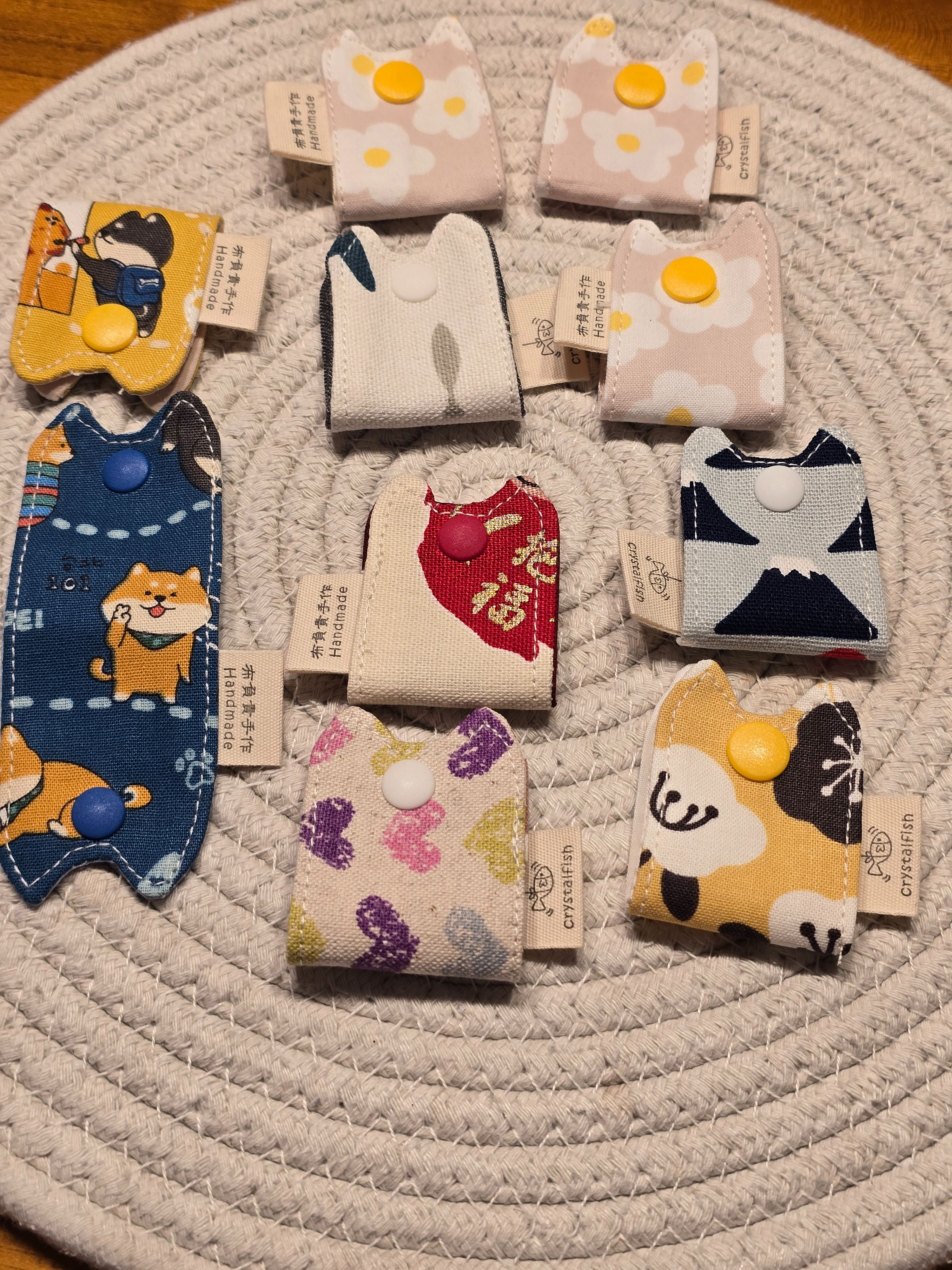 布負責手作-貓貓頭集線器（10cm）