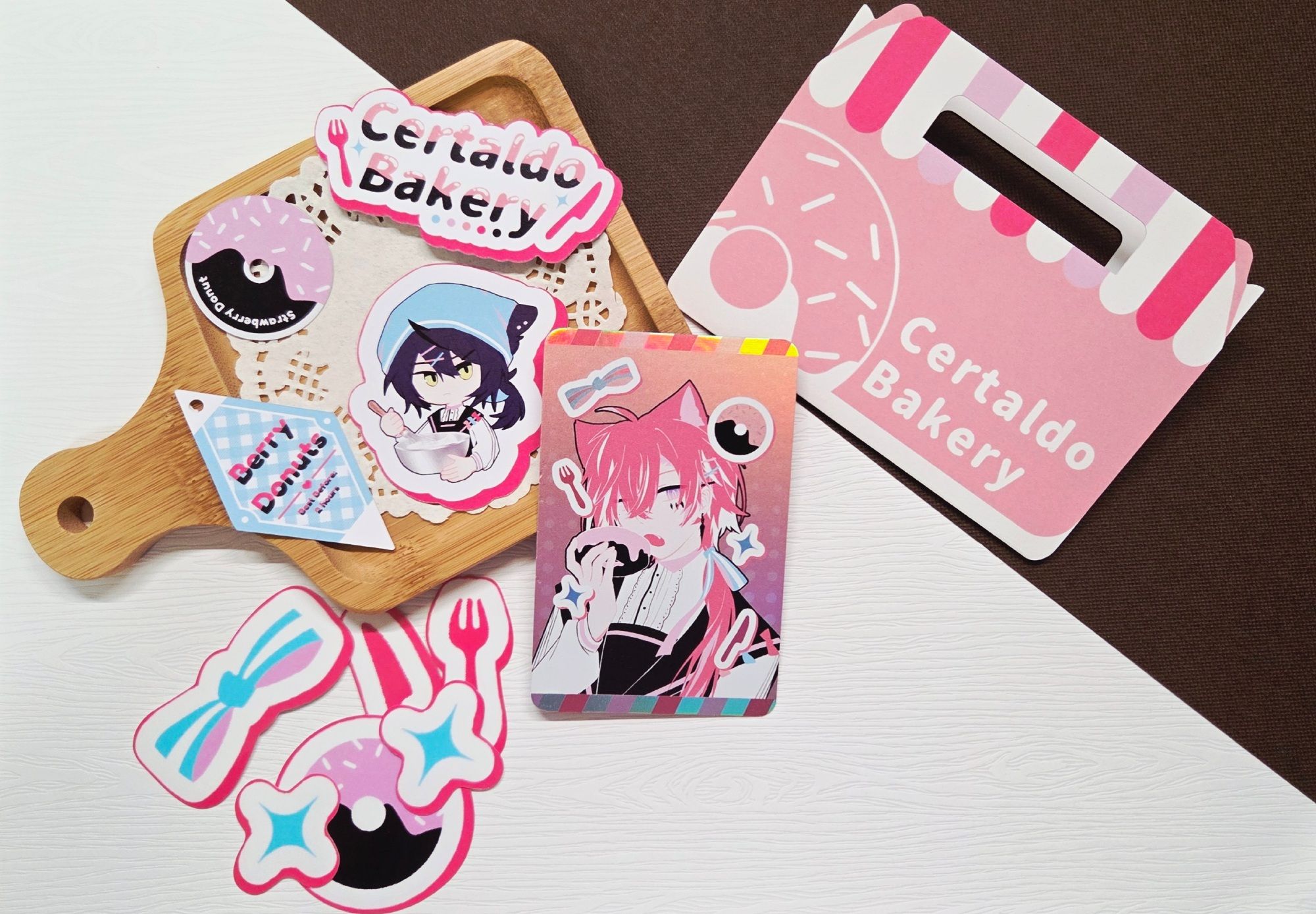 【切塔爾多烘焙坊】閃底小卡set