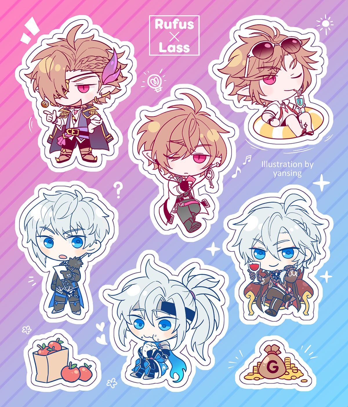 【永恆冒險】路拉SKIN貼紙