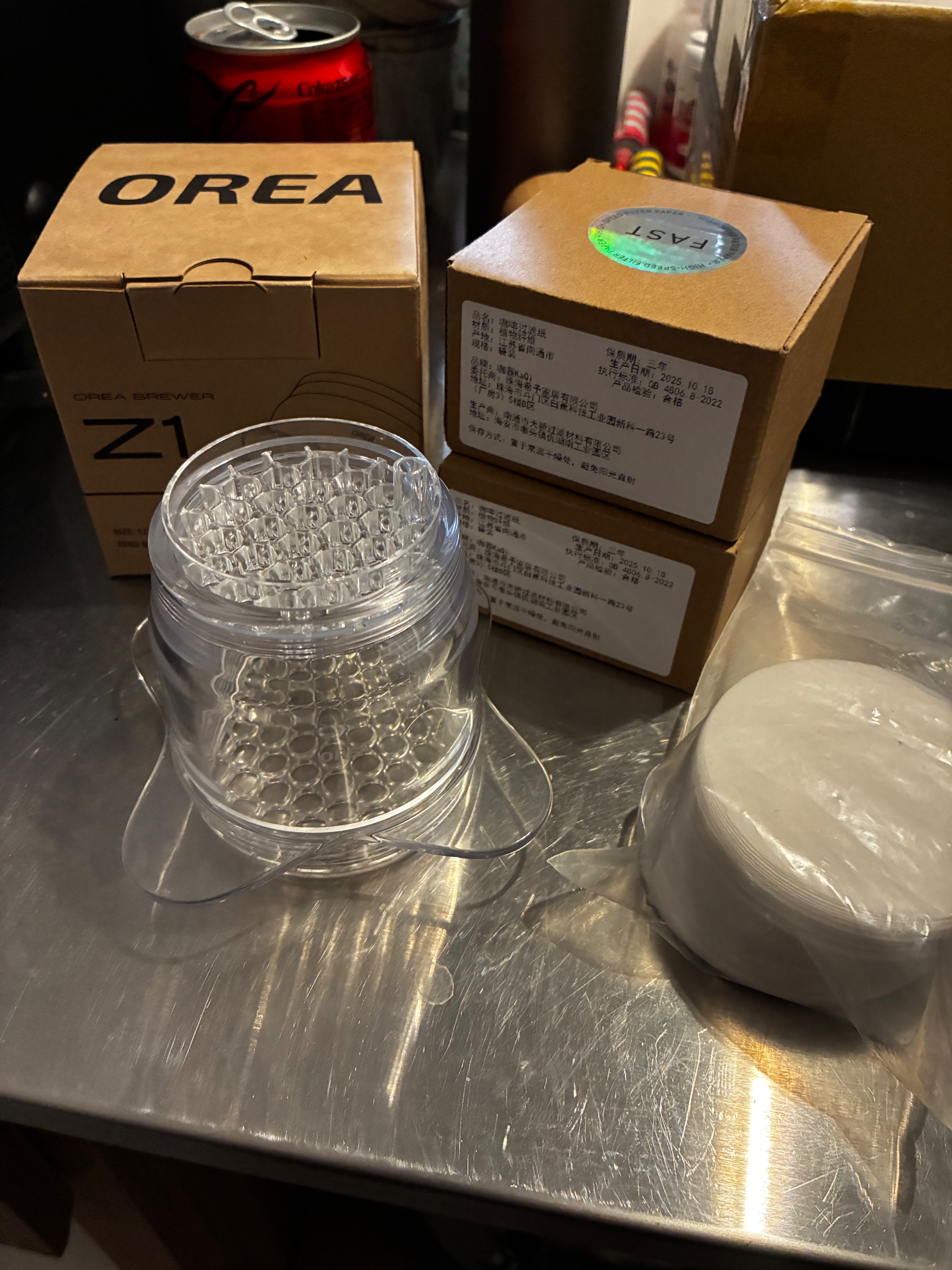 Orea z1濾杯含副廠濾紙