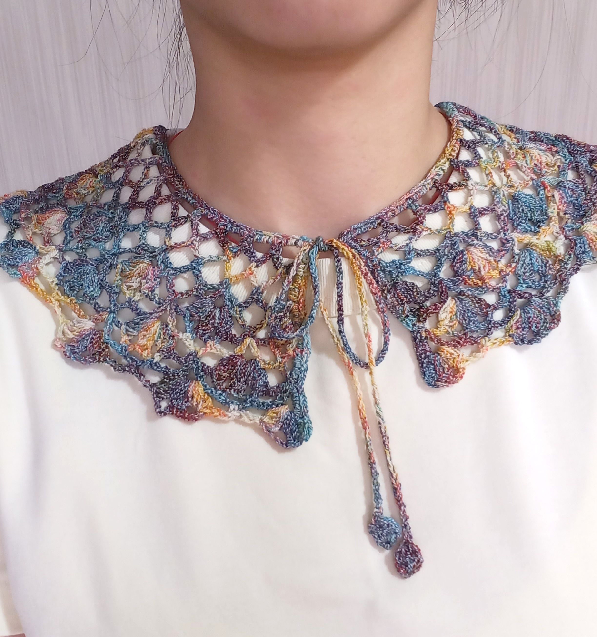 奧秘蕾絲裝飾領