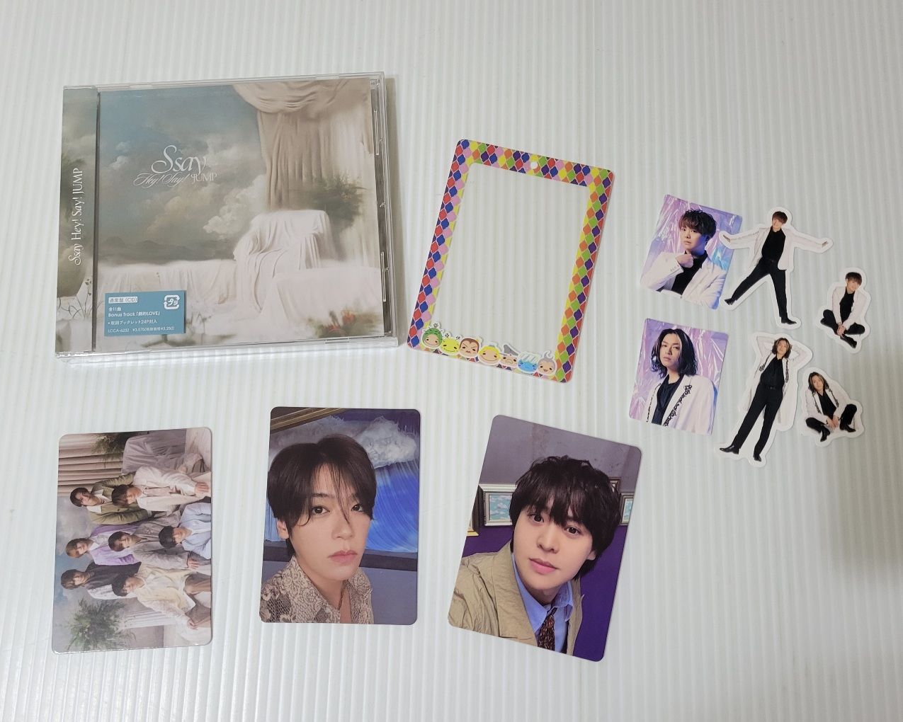 日版專輯 Hey! Say! JUMP S say 通常盤 含特典 高木雄也（有損） 有岡大貴  團體