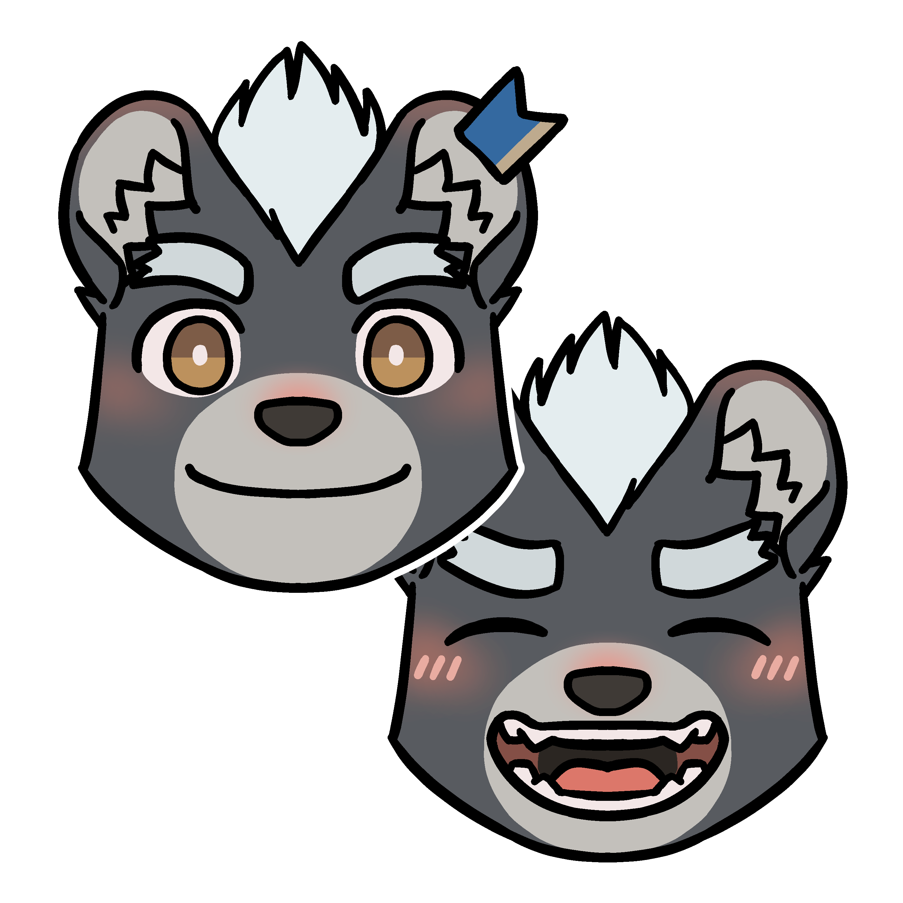 【既品】八熊大頭鑰匙圈